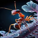 Orange yellow ant wallpaper  screen for extension Chrome web store in OffiDocs Chromium