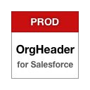 Org Header for Salesforce®  screen for extension Chrome web store in OffiDocs Chromium