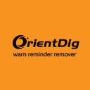 OrientDig Warn Reminder Remover  screen for extension Chrome web store in OffiDocs Chromium