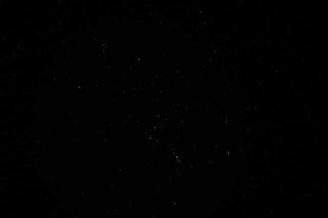 Free download orion constellation starry sky free picture to be edited with GIMP free online image editor