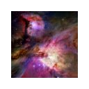 Schermata del tema Orion Nebula per l'estensione Chrome web store in OffiDocs Chromium