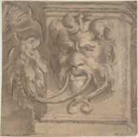 Free download Ornamental Design with Antique-style Mask free photo or picture to be edited with GIMP online image editor