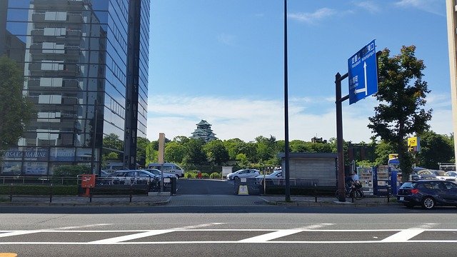 دانلود رایگان osaka jo castle osaka عکس رایگان برای ویرایش با ویرایشگر تصویر آنلاین رایگان GIMP