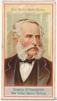 Free download Oswald Ottendorfer, New Yorker Staats-Zeitung, from the American Editors series (N1) for Allen & Ginter Cigarettes Brands free photo or picture to be edited with GIMP online image editor