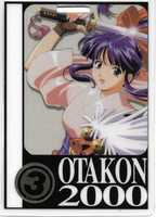 Free download Otakon 2000 - Badge free photo or picture to be edited with GIMP online image editor