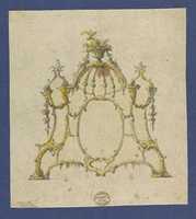 Free download Overmantle, in Chippendale Drawings, Vol. I free photo or picture to be edited with GIMP online image editor