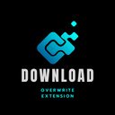 Overwrite Existing Downloads  screen for extension Chrome web store in OffiDocs Chromium