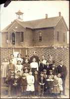 Free download Packerton School Kosciusko County Indiana Loyal W Dome Teacher Approx 1908 free photo or picture to be edited with GIMP online image editor