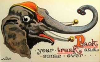 Free download Pack Your Trunk and Come Over by Bernhardt Wall (1911) free photo or picture to be edited with GIMP online image editor