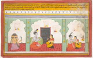 Free download Page from a Dispersed Shiva Mahatmya (Great Tales of Shiva) free photo or picture to be edited with GIMP online image editor