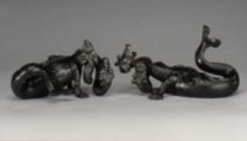 Free download Pair of double-headed monsters free photo or picture to be edited with GIMP online image editor