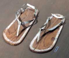 Free download Pair of sandals free photo or picture to be edited with GIMP online image editor