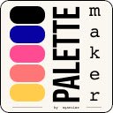 Palette Maker Manage your colors  screen for extension Chrome web store in OffiDocs Chromium