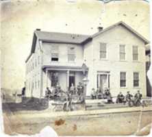 Free download Palmer House Boarding House Pierceton Indiana Owner Asiah Palmer Appox 1885 free photo or picture to be edited with GIMP online image editor