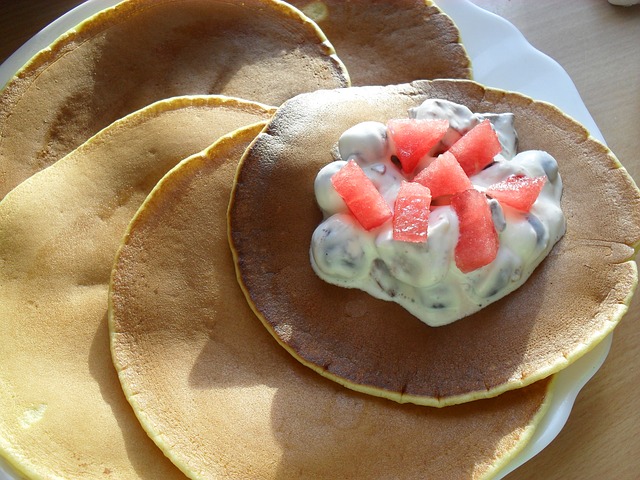 Unduh gratis gambar pancake pai sarapan gratis untuk diedit dengan editor gambar online gratis GIMP