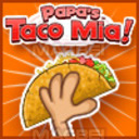 Papas Taco Mia Unblocked Game Launcher  screen for extension Chrome web store in OffiDocs Chromium