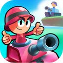 Papercraft Wars Game Curve your shots to defeat the enemy!  screen for extension Chrome web store in OffiDocs Chromium
