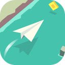 Papery Planes Game Fly your paper plane as far as possible!  screen for extension Chrome web store in OffiDocs Chromium