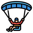 Paragliding Over Peaks  screen for extension Chrome web store in OffiDocs Chromium