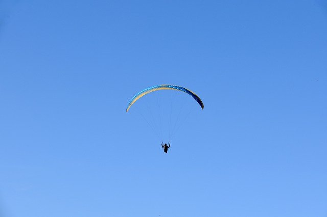 Free download paragliding paraglider veil free picture to be edited with GIMP free online image editor