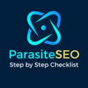 ParasiteSEO Step by Step Checklist  screen for extension Chrome web store in OffiDocs Chromium