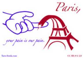 Free download Paris, Your Pain Is Our Pain. free photo or picture to be edited with GIMP online image editor
