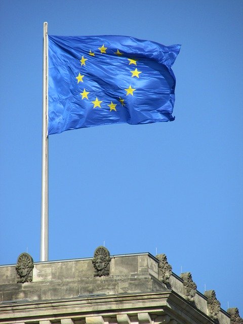הורדה חינם של הפרלמנט דגל אירופה כוכבי תמונה בחינם לעריכה עם עורך תמונות מקוון בחינם של GIMP