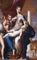 Free download Parmigianino, Long-necked Madonna free photo or picture to be edited with GIMP online image editor