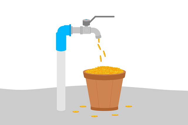 Free download Pasif Income Cash Coin - Free vector graphic on Pixabay free illustration to be edited with GIMP free online image editor