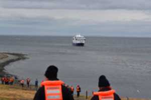 Free download Passengers from Ventus Australis on Magdalena Island, Chile free photo or picture to be edited with GIMP online image editor