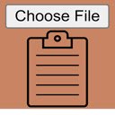 Paste to Choose File  screen for extension Chrome web store in OffiDocs Chromium