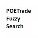Pantalla Path of Exile Trade Fuzzy Search para la extensión Chrome web store en OffiDocs Chromium