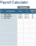 Libreng pag-download ng Payroll Calculator DOC, XLS o PPT template na libreng i-edit gamit ang LibreOffice online o OpenOffice Desktop online