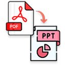 PDF to PPT  screen for extension Chrome web store in OffiDocs Chromium