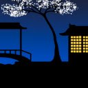 Peaceful Night Scene  screen for extension Chrome web store in OffiDocs Chromium