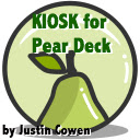 Skrin Pear Deck Kiosk untuk sambungan kedai web Chrome dalam OffiDocs Chromium