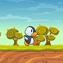 Penguin Adventure Game-scherm voor extensie Chrome-webwinkel in OffiDocs Chromium