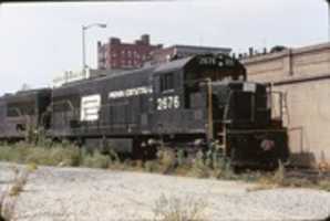 Free download Penn Central Engine 2676 in Yard, Holyoke, Mass. free photo or picture to be edited with GIMP online image editor