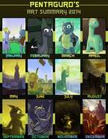 Free download ++ Pentaguros Art Summary [2014] ++ free photo or picture to be edited with GIMP online image editor