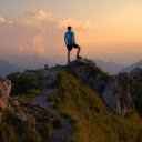 people and mountain peaks  screen for extension Chrome web store in OffiDocs Chromium