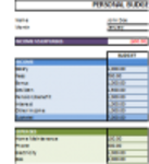 Ücretsiz indir Kişisel Bütçe Şablonu DOC, XLS veya PPT şablonu, LibreOffice çevrimiçi veya çevrimiçi OpenOffice Masaüstü ile düzenlenebilecek ücretsiz