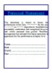 Free download Personal Statement DOC, XLS or PPT template free to be edited with LibreOffice online or OpenOffice Desktop online