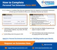 Descargue gratis la foto o imagen gratuita del formulario de extensión de impuestos personales 4868 para editar con el editor de imágenes en línea GIMP