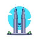 Petronas Twin Towers  screen for extension Chrome web store in OffiDocs Chromium