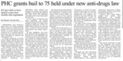 Free download PHC Grants Bail To 75 Held Under New Anti Drugs Law.. 4.1.20 free photo or picture to be edited with GIMP online image editor