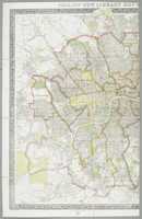 Free download Philips New Library Map of London and its environs. West free photo or picture to be edited with GIMP online image editor