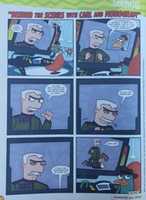 Free download Phineas and Ferb Comics: Behind the Scenes with Carl and Monogram free photo or picture to be edited with GIMP online image editor