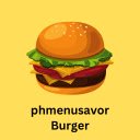 phmenusavor Burger  screen for extension Chrome web store in OffiDocs Chromium