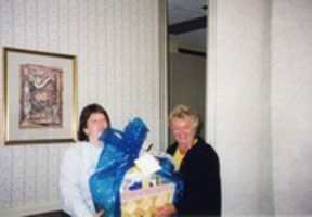 Free download Photograph, Beaufort State Convention, April 1999, Women with Basket free photo or picture to be edited with GIMP online image editor