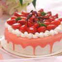 Photograph of a Strawberry Cake  screen for extension Chrome web store in OffiDocs Chromium